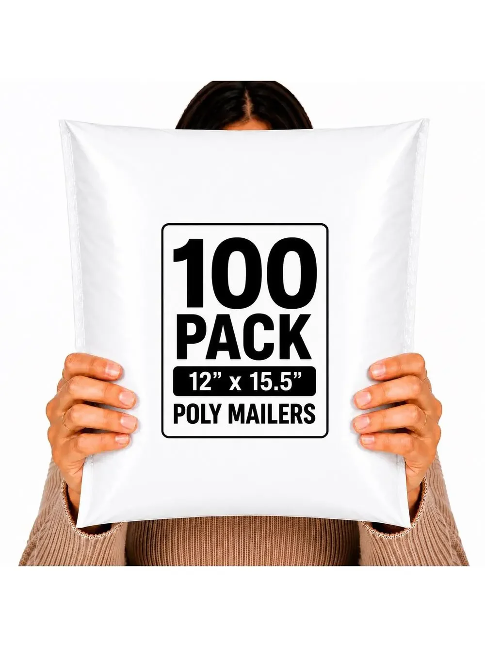 POLYMAILER 100 PACK SHIPPING MAILERS BULK RESELLER STARTER BUSINESS KIT SUPPLIES
